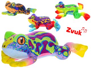 Obrázek z Žába plyš 20cm na baterie se zvukem 4 barvy 0m+ RP: 0,84Kč (12) 